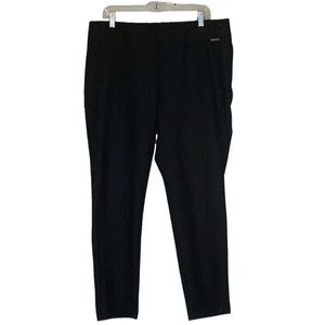 EUC - MK Signature Black Pull-Up Skinny Pant Stretch Waistband Leggings - XL